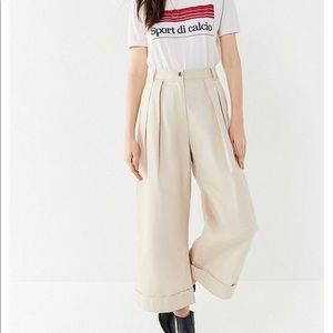 Urban Outfitters Davie Wide Leg Chino Pant Size 10